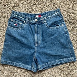 1990s Vintage Tommy Hilfiger Denim Shorts